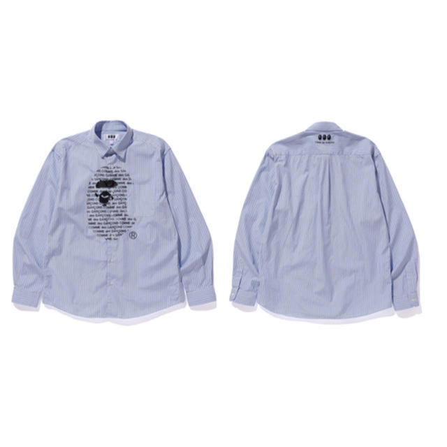 【早い者勝ち】COMME des GARCONS X BAPE® コラボシャツ