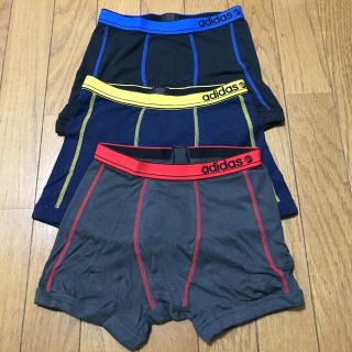 アディダス(adidas)のadidas ボクサーパンツ150 3枚(パンツ/スパッツ)