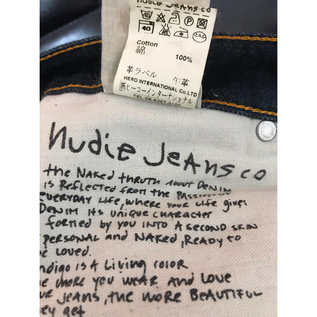 Nudie Jeans(ヌーディジーンズ)の■nudie jeans ヌーディ■28/30 low slim メンズのパンツ(デニム/ジーンズ)の商品写真