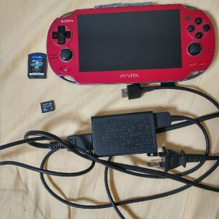 プレイステーションヴィータ(PlayStation Vita)のPSP PS vita オマケあり　イース8 8GBメモリ　充電器(携帯用ゲーム機本体)