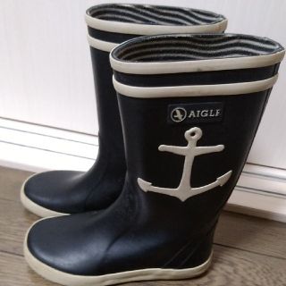 エーグル(AIGLE)のAIGLE☆エーグル☆キッズ☆レインブーツ☆29(長靴/レインシューズ)