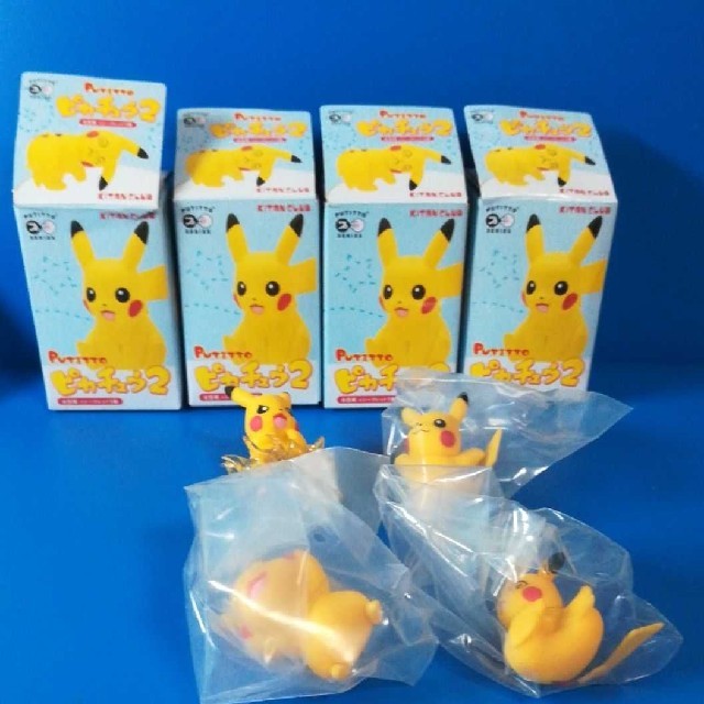 ポケモン Putitto ピカチュウ２ コップのフチ子シリーズ ポケモンフィギュアの通販 By しょこ S Shop ポケモンならラクマ