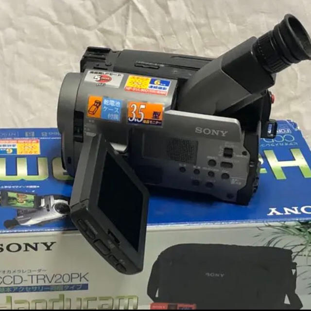 8㎜ビデオ 再生動作確認 SONY 8㎜ビデオカメラ CCD-TRV20 - ビデオカメラ