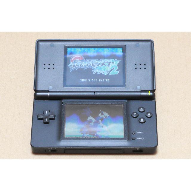 Nintendo DS lite ブラック 本体 ソフト付き エンタメ/ホビーのゲームソフト/ゲーム機本体(携帯用ゲーム機本体)の商品写真