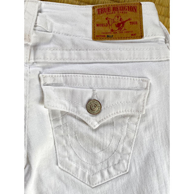 True Religion - TRUE RELIGION 白 ジーンズ made in U.S.Aの通販 by ...