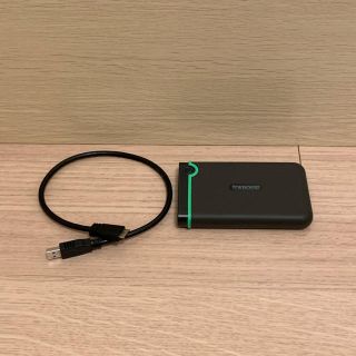 トランセンド(Transcend)のポータブルHDD 1TB Transcend(PC周辺機器)