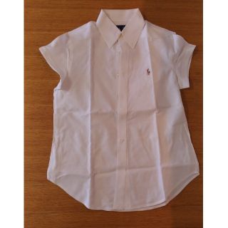 ラルフローレン(Ralph Lauren)の美品ラルフローレン☆白シャツ☆9号(シャツ/ブラウス(半袖/袖なし))