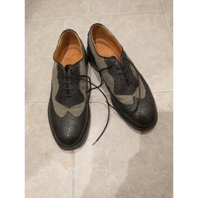 BEAMS(ビームス)のYUKETEN SIERRA WINGTIP OX　ユケテン　ウイングチップ メンズの靴/シューズ(ドレス/ビジネス)の商品写真
