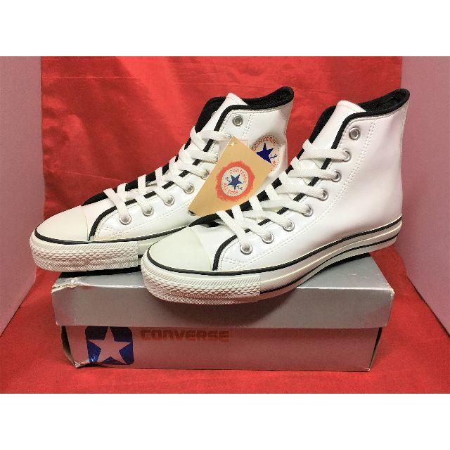 CONVERSE(コンバース)の★銀箱!希少レア!コンバース オールスター エナメル Hi 白 USA❷★ メンズの靴/シューズ(スニーカー)の商品写真