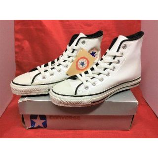 コンバース(CONVERSE)の★銀箱!希少レア!コンバース オールスター エナメル Hi 白 USA❷★(スニーカー)