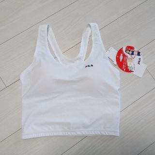 フィラ(FILA)の新品！FILA フィットネスブラトップ 水陸両用  ホワイト Lサイズ(トレーニング用品)