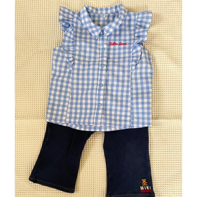 mikihouse(ミキハウス)のセットで♪  90 キッズ/ベビー/マタニティのキッズ服女の子用(90cm~)(その他)の商品写真