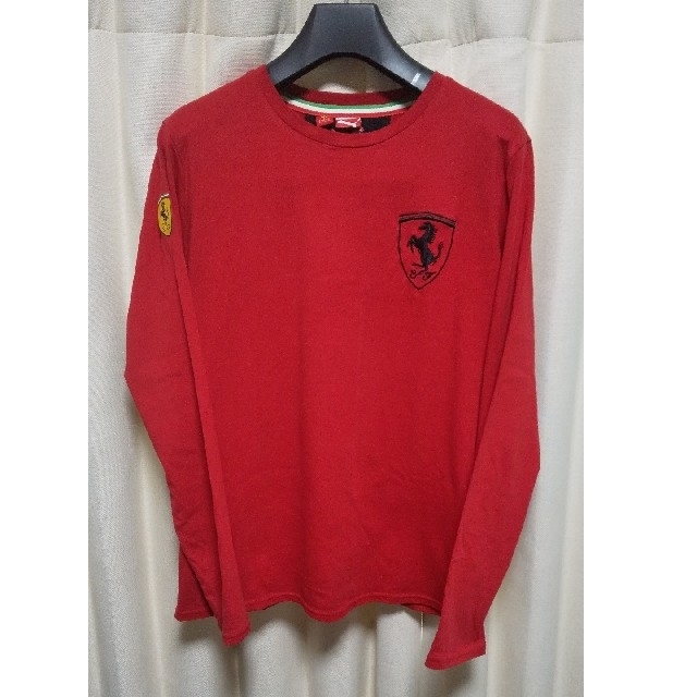 PUMA(プーマ)のPUMA×Ferrari プーマ フェラーリ ロンT メンズのトップス(Tシャツ/カットソー(七分/長袖))の商品写真