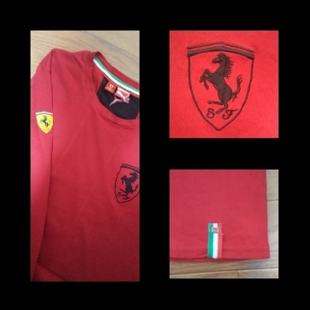 PUMA(プーマ)のPUMA×Ferrari プーマ フェラーリ ロンT メンズのトップス(Tシャツ/カットソー(七分/長袖))の商品写真