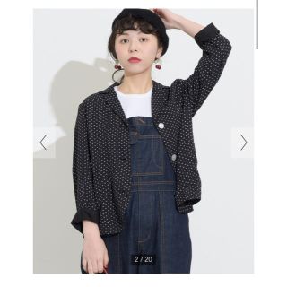 ドットアンドストライプスチャイルドウーマン(Dot&Stripes CHILDWOMAN)の新品未使用ドットアンドストライプス　ジャケット(テーラードジャケット)