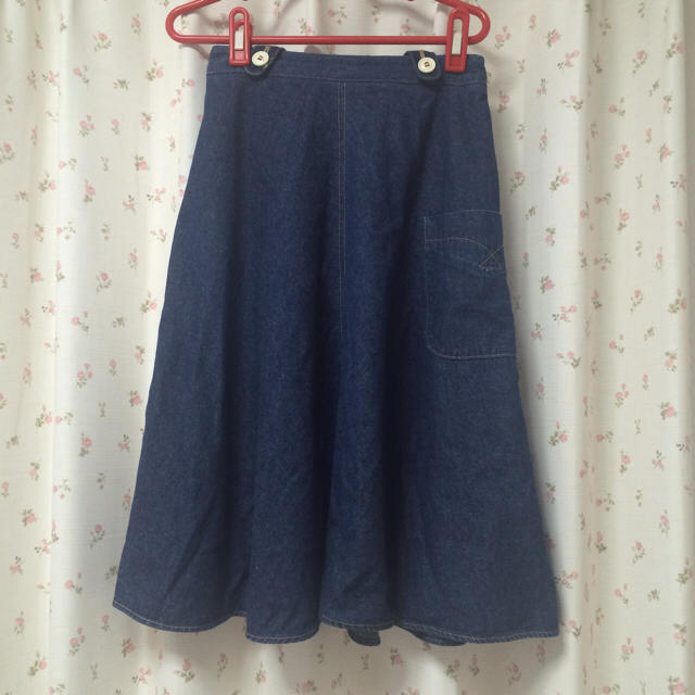 POU DOU DOU(プードゥドゥ)のPOU DOU DOU サス付きスカート レディースのスカート(ひざ丈スカート)の商品写真