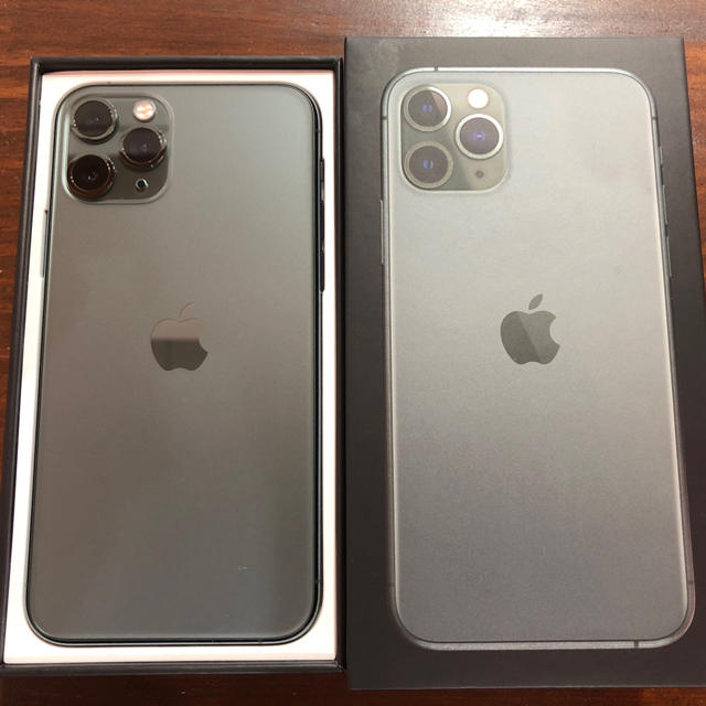 ☆超美品☆iPhone11pro 64GB ミッドナイトグリーン　早い物勝ち！！