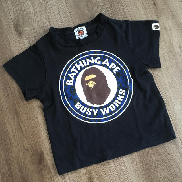 A BATHING APE(アベイシングエイプ)のベイプ キッズ Tシャツ 90 キッズ/ベビー/マタニティのキッズ服男の子用(90cm~)(Tシャツ/カットソー)の商品写真