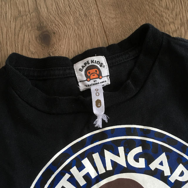 A BATHING APE(アベイシングエイプ)のベイプ キッズ Tシャツ 90 キッズ/ベビー/マタニティのキッズ服男の子用(90cm~)(Tシャツ/カットソー)の商品写真