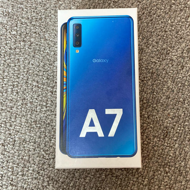 Galaxy A7 ブルー　最終値下げ！回線対応　SIMフリー