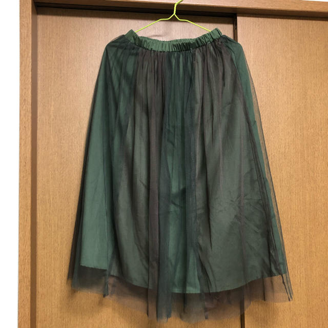 POU DOU DOU(プードゥドゥ)のPOU DOU DOU＊チュールスカート レディースのスカート(ひざ丈スカート)の商品写真