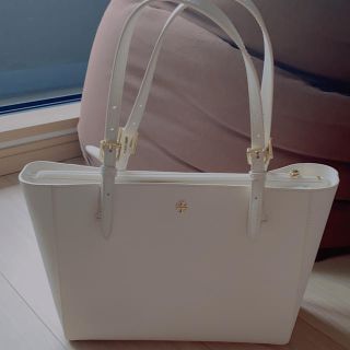 Tory Burch トートバッグ　白