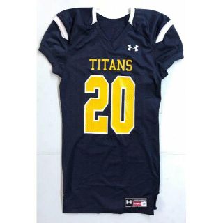【送料無料】 UNDER ARMOUR - TITANS アンダーアーマー アメフト ジャージ L ユニフォーム