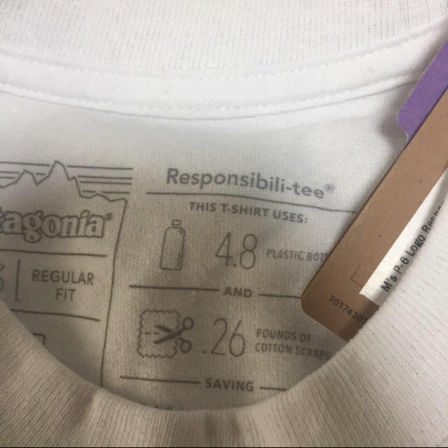 最新2020 パタゴニア Tシャツ 人気希少XSサイズ 新品未使用品 White ...