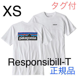パタゴニア(patagonia)の最新2020 パタゴニア Tシャツ 人気希少XSサイズ 新品未使用品 White(Tシャツ/カットソー(半袖/袖なし))