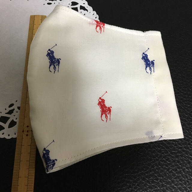 Ralph Lauren(ラルフローレン)のM様専用　手作りインナーマスク　ラルフローレン 2枚 ハンドメイドのハンドメイド その他(その他)の商品写真