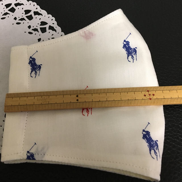 Ralph Lauren(ラルフローレン)のM様専用　手作りインナーマスク　ラルフローレン 2枚 ハンドメイドのハンドメイド その他(その他)の商品写真