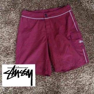 ステューシー(STUSSY)のステューシー水着送料込みレッド(水着)