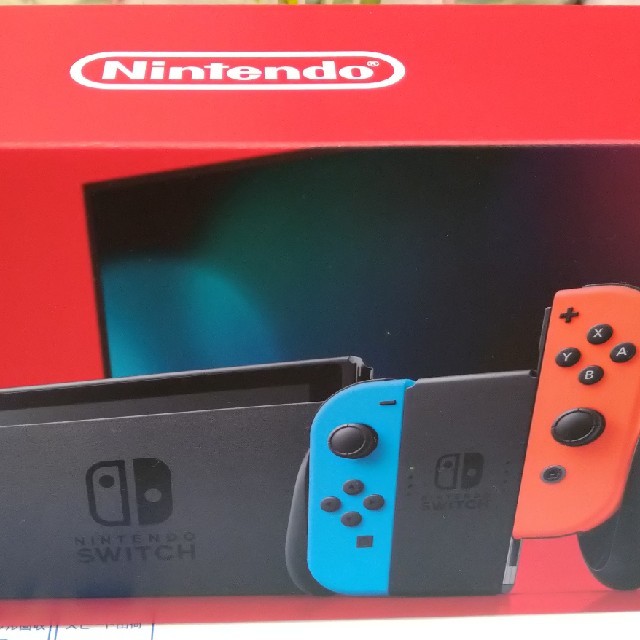 送料無料商品 NintendoSwitch本体 ネオンブルー/ネオンレッド