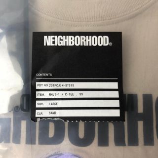 NEIGHBORHOOD JUN INAGAWA Tシャツ SAND XLサイズ