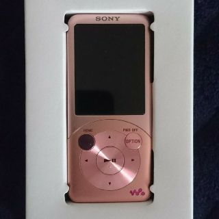 ウォークマン(WALKMAN)の「ウォークマン NW-S754 8GB ライトピンク」 　箱付き 付属品あり(ポータブルプレーヤー)