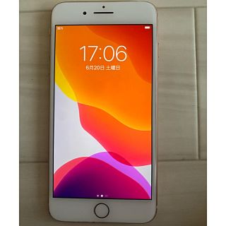 アップル(Apple)のiPhone8plus 64GB au(スマートフォン本体)