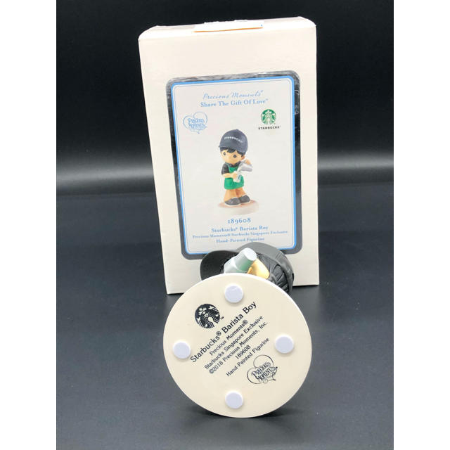 激レア 新品 スターバックス フィギュア 男の子 置物 バリスタ | asace