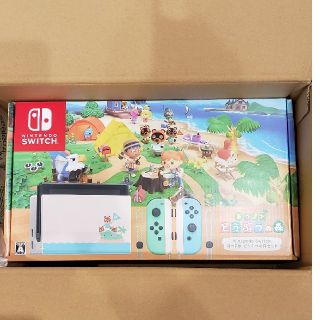 ニンテンドースイッチ(Nintendo Switch)のNintendo Switch　あつまれどうぶつの森　同梱版(家庭用ゲーム機本体)