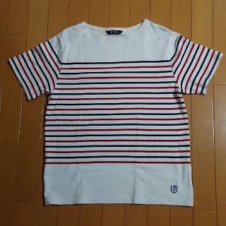 ボートネック　Tシャツ(Tシャツ/カットソー(半袖/袖なし))