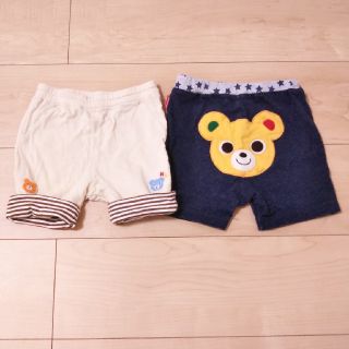 ミキハウス(mikihouse)のミキハウス ホットビスケッツ ハーフパンツ 2枚セット(パンツ)