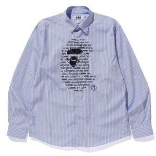 アベイシングエイプ(A BATHING APE)の新品  COMME des GARCONS X BAPE SHIRT Lサイズ (シャツ)