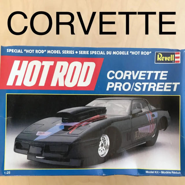 Chevrolet(シボレー)のHOT ROT CORVETTE PRO/STREET コルベット⑯ ❤️ エンタメ/ホビーのおもちゃ/ぬいぐるみ(模型/プラモデル)の商品写真