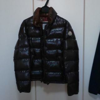 モンクレール(MONCLER)のMONCLER モンクレール ダウジャケット シャイニー ブラウン Mサイズ(ダウンジャケット)