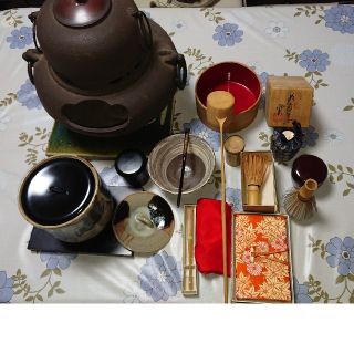 ◆値下げ◆茶道セット   茶釜 (金属工芸)