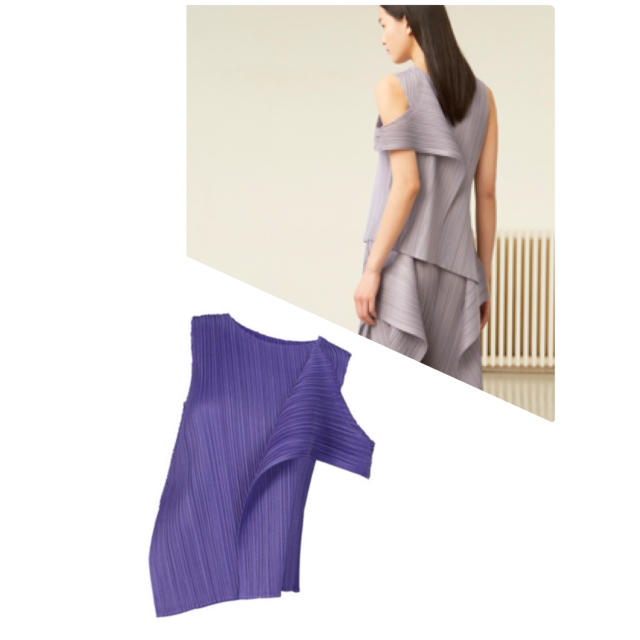 PLEATS PLEASE ISSEY MIYAKE(プリーツプリーズイッセイミヤケ)のプリーツプリーズ  Drape pleats トップス　3 bao bao レディースのトップス(カットソー(半袖/袖なし))の商品写真