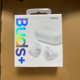 ギャラクシー(Galaxy)のGALAXY buds+　 ギャラクシー　バッズプラス　ホワイト(ヘッドフォン/イヤフォン)