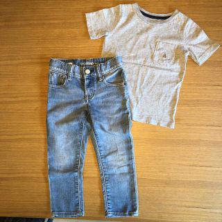 ベビーギャップ(babyGAP)のbaby GAP ベビーギャップ Tシャツ95&ジーンズ100(Tシャツ/カットソー)