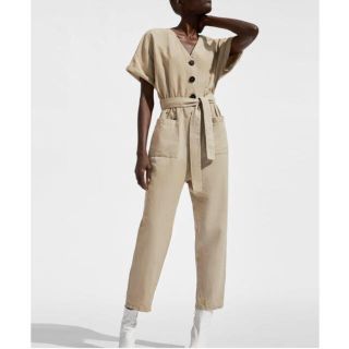 ザラ(ZARA)の専用出品  ZARA  リネンオールインワン(オールインワン)