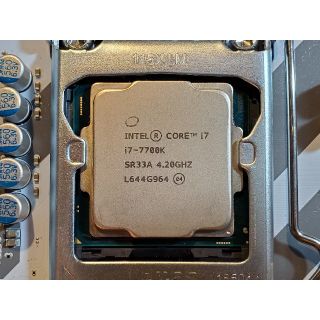 MSI H270M MORTAR ARCTIC ＆  Core i7 7700K