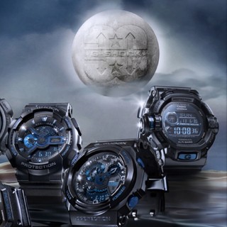 カシオジーショック 30周年記念 マッドマン 腕時計 タフソーラー デジタル 青